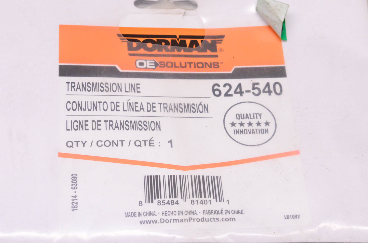 Dorman 624-540 Transmission Line NOS