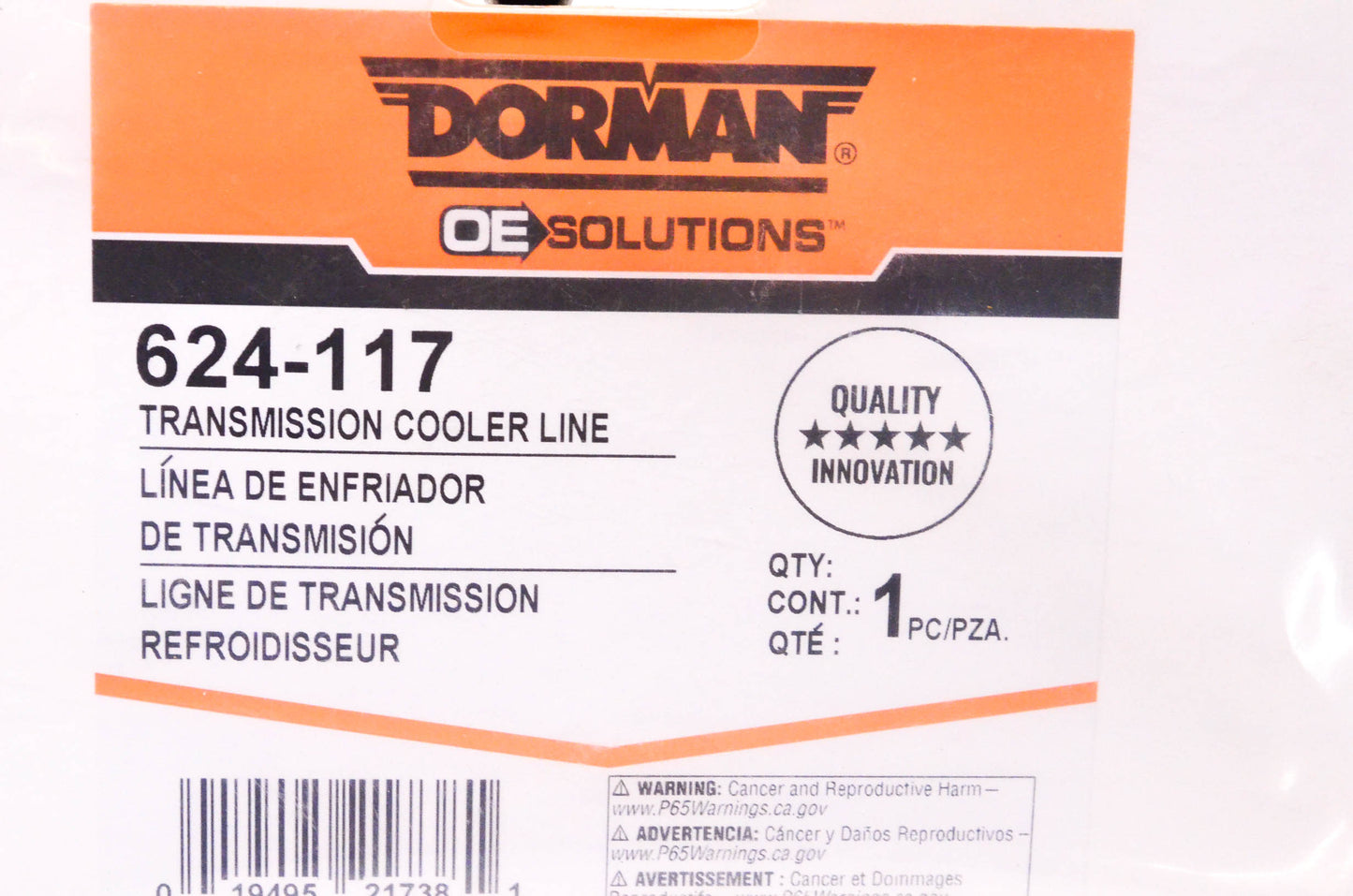 Dorman 624-117 Transmission Cooler Line NOS
