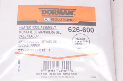 Dorman 626-600 Heater Hose Assembly NOS