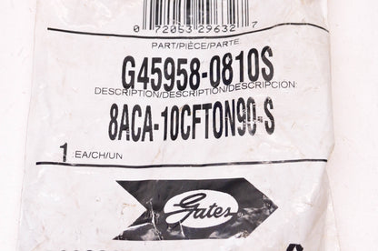 Gates G45958-0810S, 8ACA-10CFTON90-S PolarSeal Hydraulic Coupling NOS