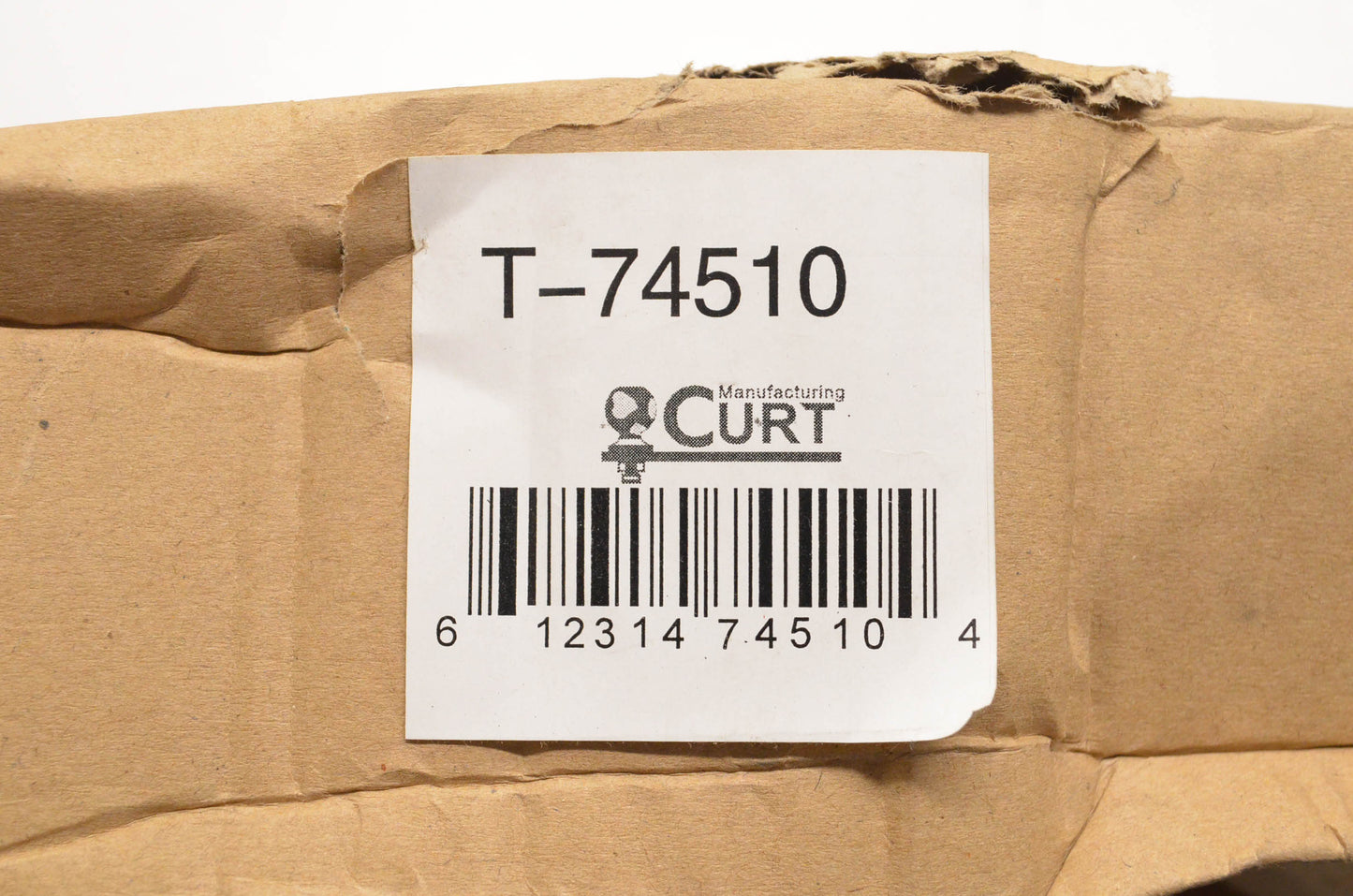 Curt T-74510, 19747 Adjustable Tow Bar Bumper Bracket Kit NOS