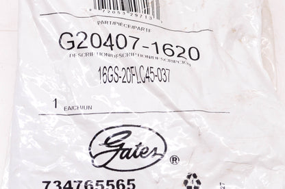 Gates G20407-1620, 16GS-20FLC45-037 GlobalSpiral 1" Hydraulic Coupling NOS