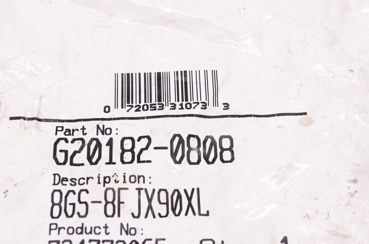 Gates G20182-0808, 8GS-8FJX90XL GlobalSpiral 1/2" Hydraulic Coupling NOS