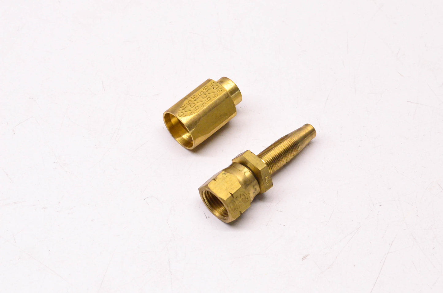 Gates G34200-0606B, 6C5-6RFSXB Mega Crimp Hydraulic Coupling NOS