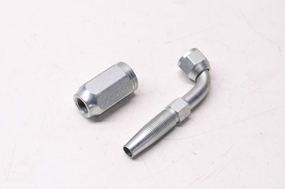 Gates G28180-0808, 8C2AT-8RFJX90 Mega Crimp Hydraulic Coupling NOS