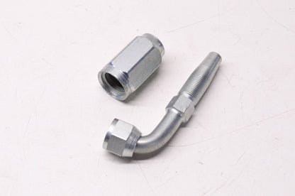 Gates G28180-0808, 8C2AT-8RFJX90 Mega Crimp Hydraulic Coupling NOS