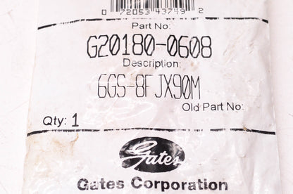 Gates G20180-0608, 6GS-8FJX90M Hose Coupling NOS