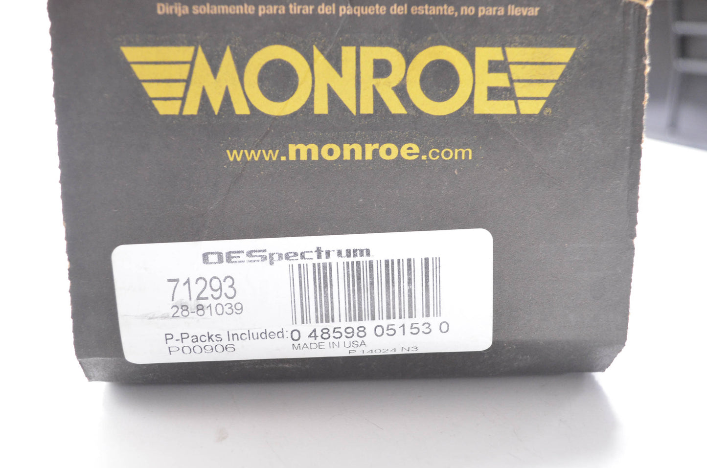 Monroe 71293, 28-81039 Spectrum Gas Strut Assembly NOS