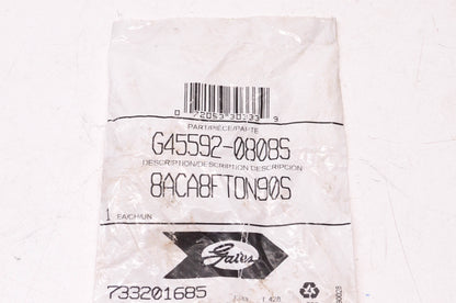 Gates G45592-0808S, 8ACA8FTON90S Hydraulic Hose Fitting NOS