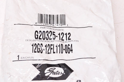 Gates G20325-1212, 12GS-12FL110-064 GlobalSpiral Bent Tube Coupling NOS
