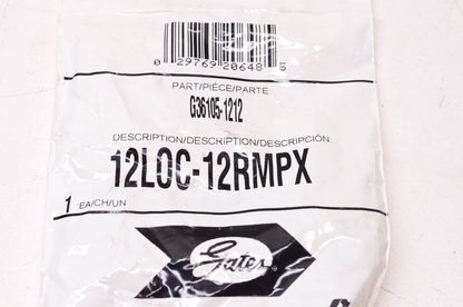 Gates G36105-1212, 12LOC-12RMPX Mega Crimp Hydraulic Coupling NOS