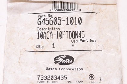 Gates G45605-1010, 10ACA-10FTDON45 PolarSeal Coupling NOS