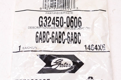 Gates G32450-0606, 6ABC-6ABC-6ABC 3/8" Air Brake Union Tee Coupling NOS