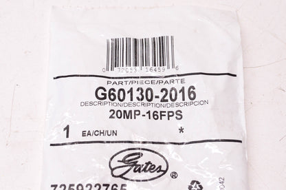 Gates G60130-2016, 20MP-16FPS Hose Adapter NOS