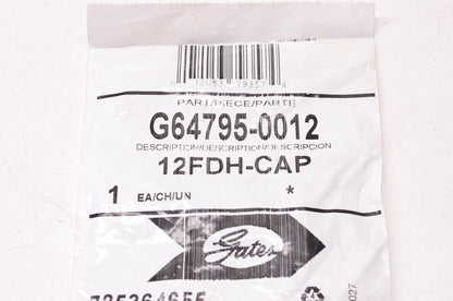 Gates G64795-0012, 12FDH-CAP Mega Crimp Hydraulic Hose Adapter NOS