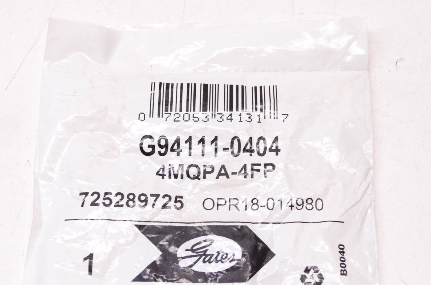 Gates G94111-0404, 4MQPA-4FP Hose End Fitting NOS
