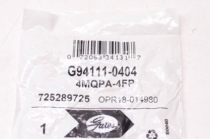 Gates G94111-0404, 4MQPA-4FP Hose End Fitting NOS