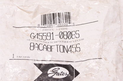 Gates G45591-0808S, 8ACA8FTON45S Hose End Fitting NOS