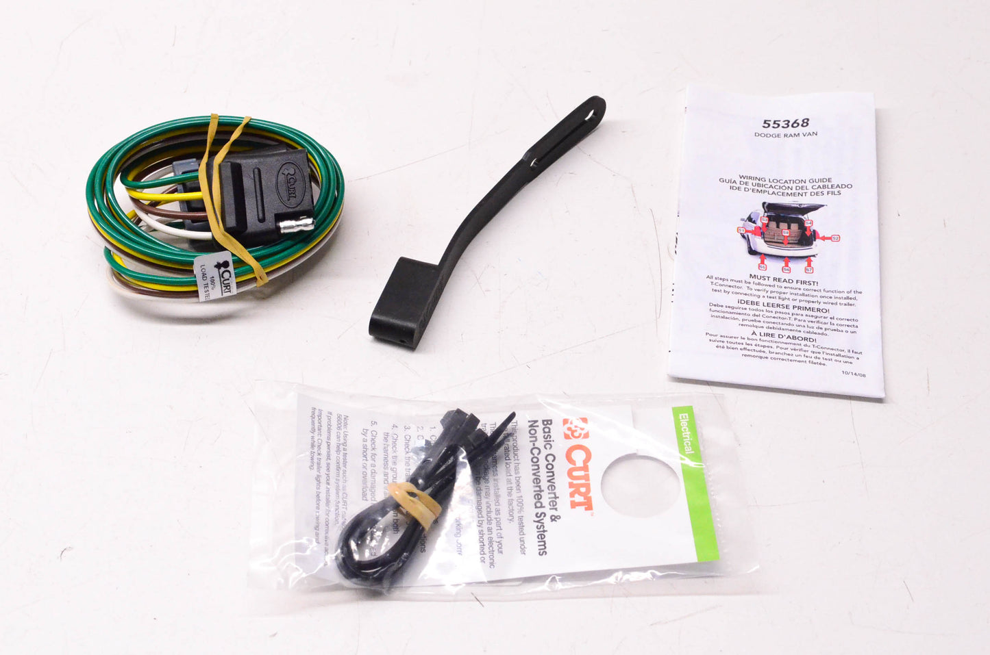 Curt 55368 T-Connector Wiring Kit NOS