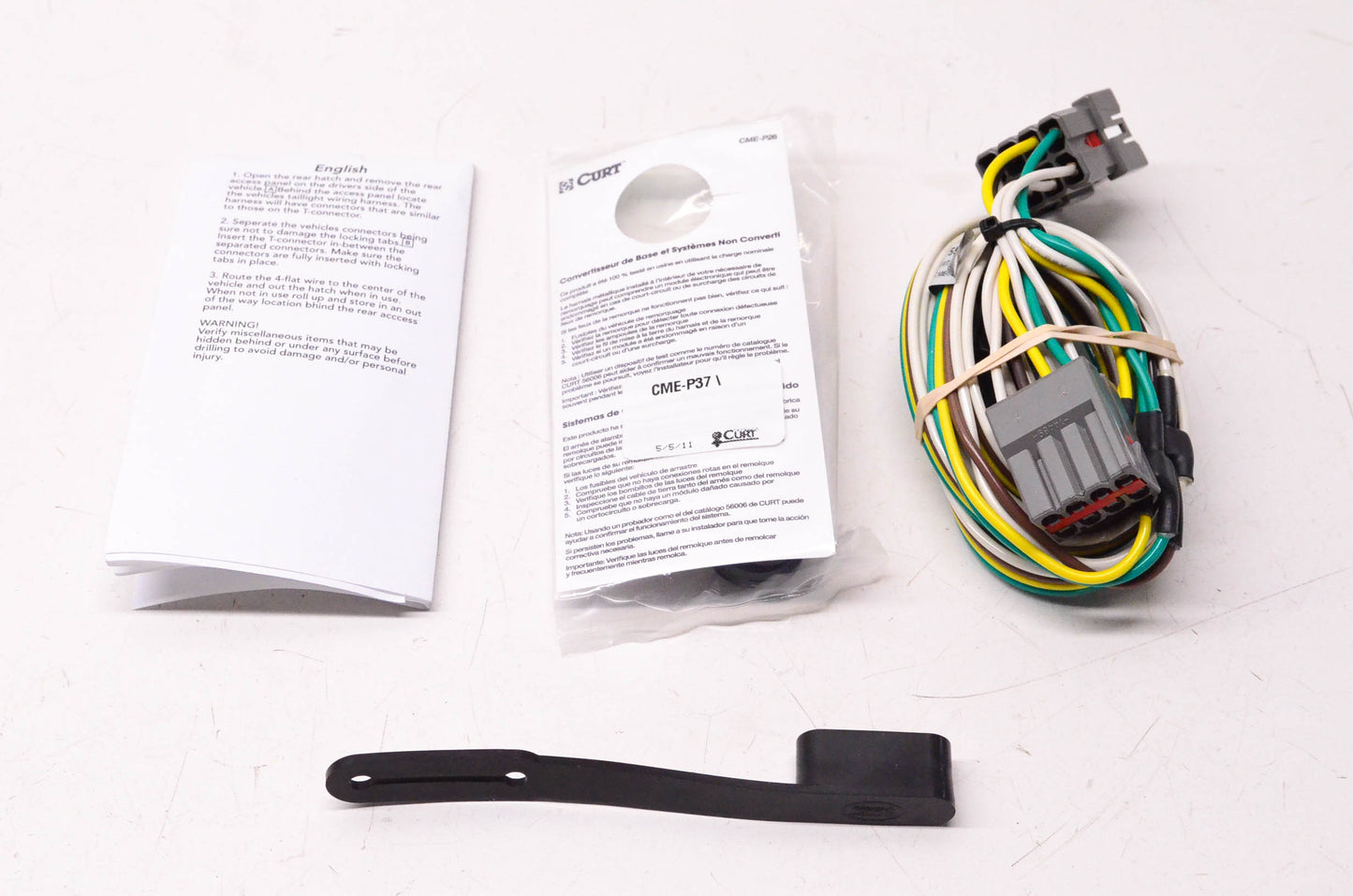 Curt 55324 T-Connector Wiring Kit NOS