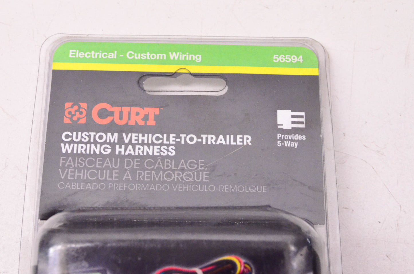 Curt 56594 Custom Vehicle-to-Trailer Wiring Harness NOS