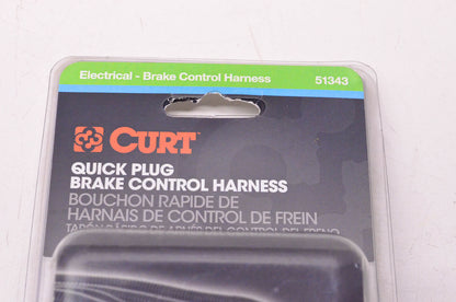 Curt 51343 Quick Plug Brake Control Harness NOS