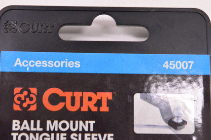 Curt 45007 Ball Mount Tongue Sleeve NOS
