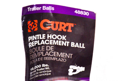 Curt 48830 Pintle Hook Replacement Ball NOS