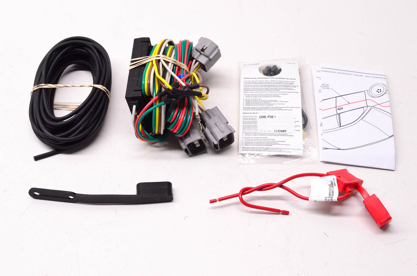 Curt 55349 Custom Vehicle-to-Trailer Wiring Harness NOS