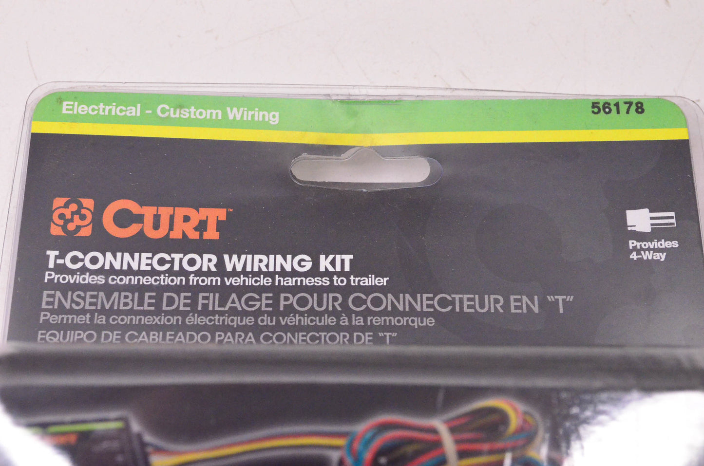Curt 56178 T-Connector Wiring Kit NOS