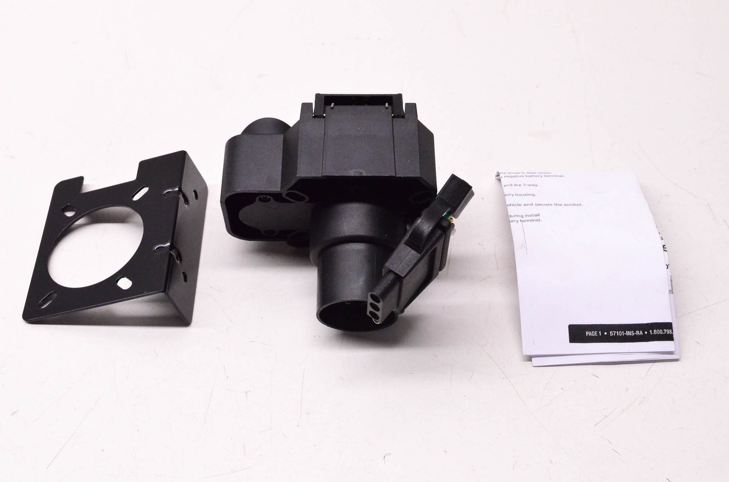 Curt 57101 OE Dual-Output Socket W/ Backup Alarm NOS