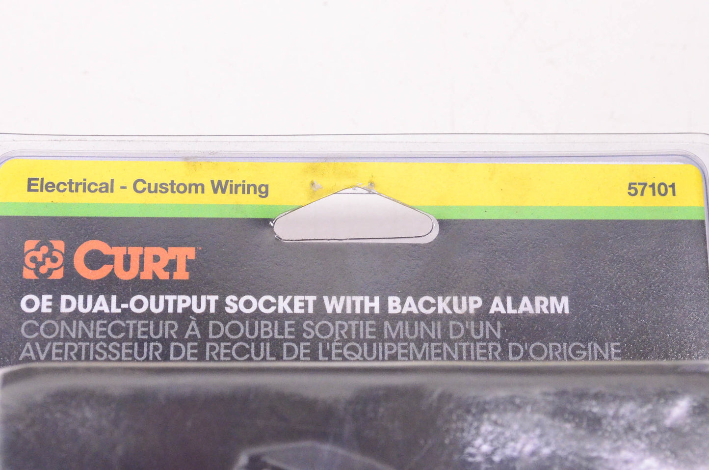 Curt 57101 OE Dual-Output Socket W/ Backup Alarm NOS