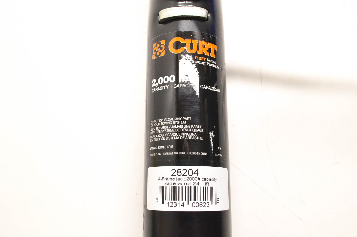 Curt 28204 A-Frame Jack With Top Handle NOS