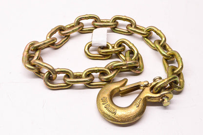Curt 80304, J-304 5/16" x 32" Safety Chain Assembly W/ S-Hook NOS