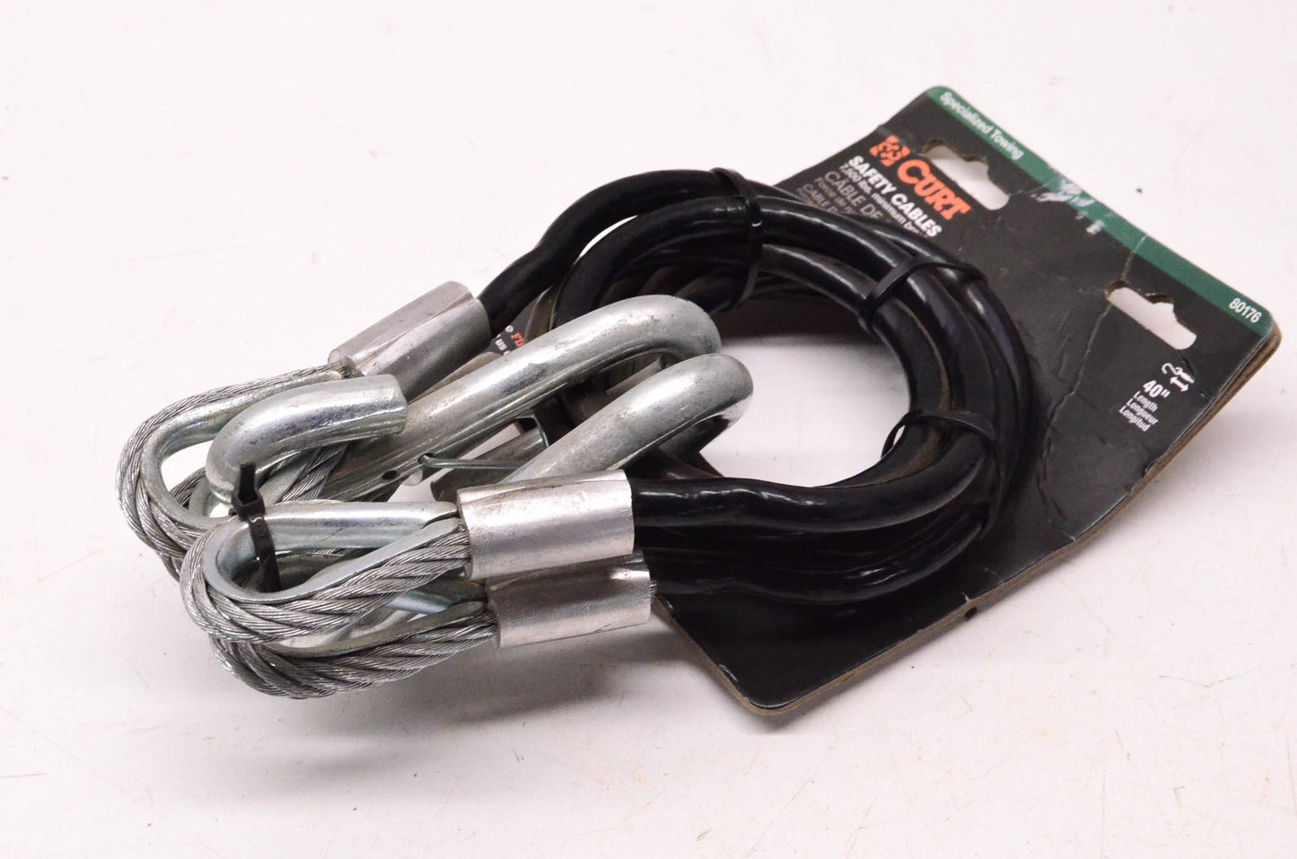 Curt 80176 Safety Cables NOS