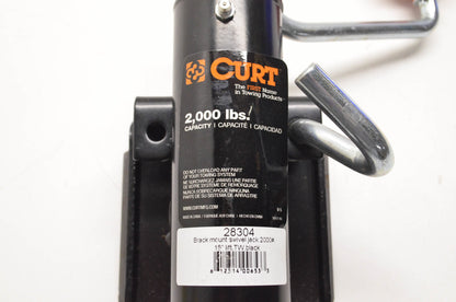 Curt 28304 Bracket Mount 2000lbs Swivel Jack Kit NOS