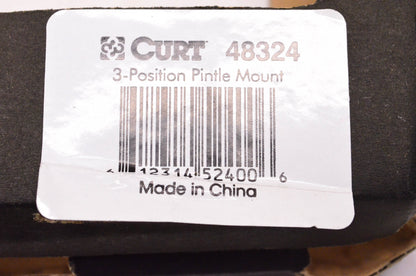 Curt 48324 3-Position Pintle Mount NOS