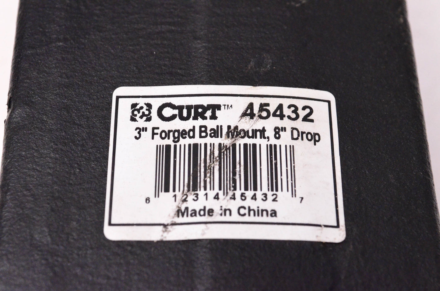 Curt 45432 3" Forged Ball Mount 8" Drop NOS
