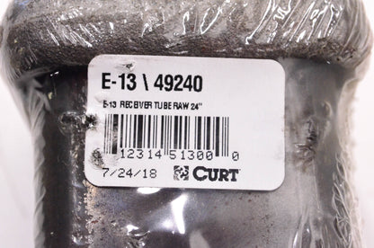 Curt 49240 Raw Steel Receiver Tubing NOS
