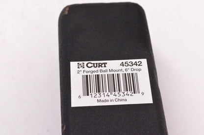 Curt 45342 Forged Ball Mount W/ 6" Drop NOS