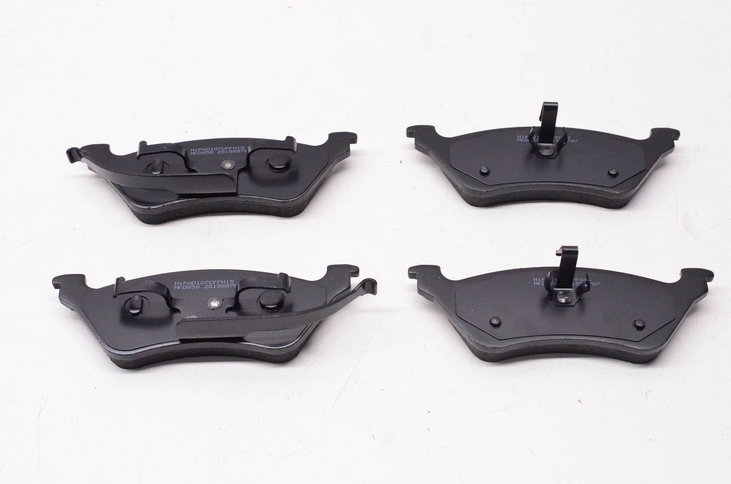 Wearever MKD858 Wearever Silver Brake Pad Kit NOS