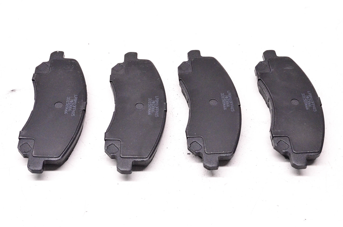 Wearever MKD866 Wearever Silver Brake Pad Kit NOS