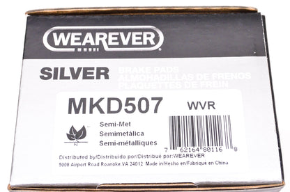 Wearever MKD507 Wearever Silver Brake Pad Kit NOS