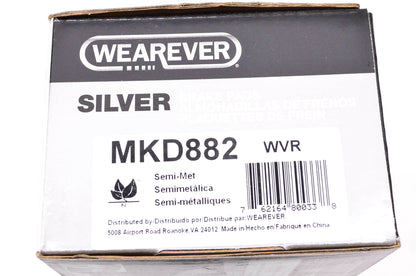Wearever MKD882 Wearever Silver Brake Pads NOS