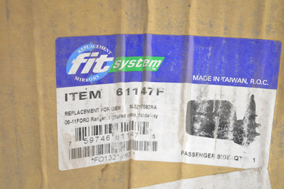 Fit System 61147F, 8L5Z17682BA, FO1321283 Replacement Right Mirror Kit NOS