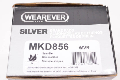 Wearever MKD856 Wearever Silver Brake Pad Kit NOS