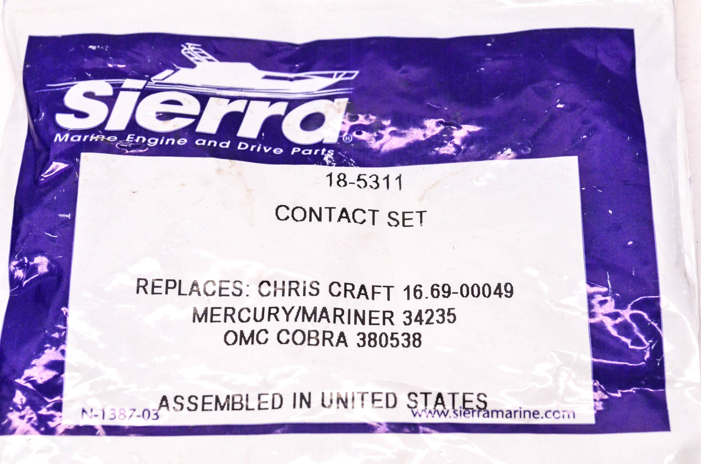 Sierra 18-5311 Contact Kit NOS