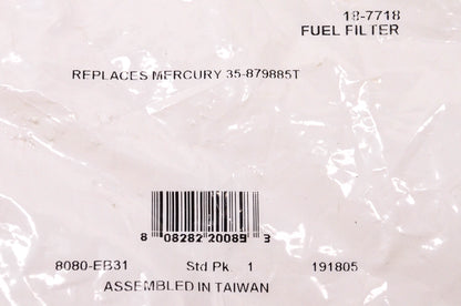 Sierra 18-7718, 35-879885T Fuel Filter NOS