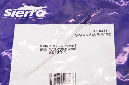 Sierra 18-5231-1, 582365 Marine Spark Plug Wire NOS