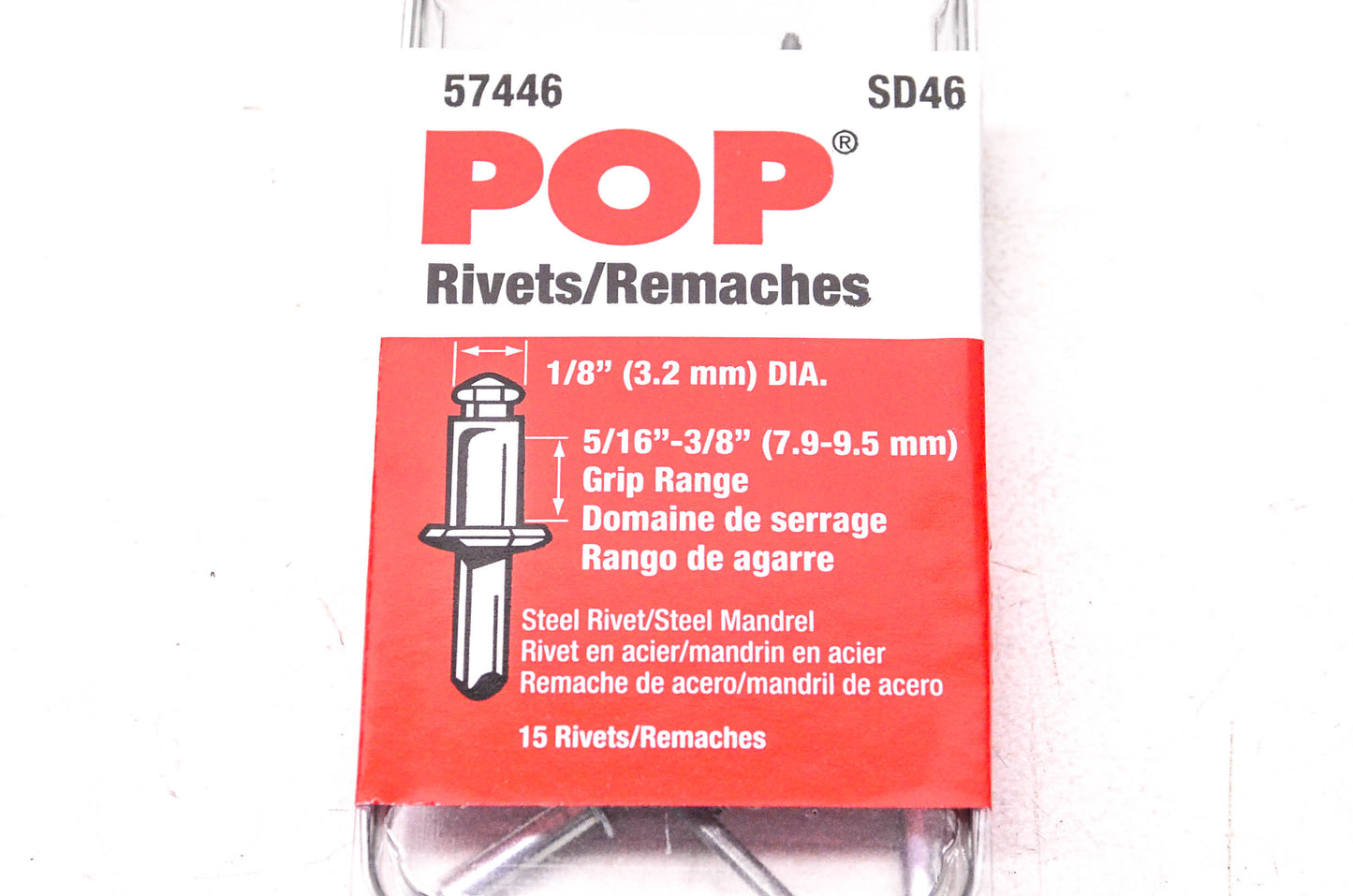 Stanley 57446, SD46 15 Count Rivet Kit NOS